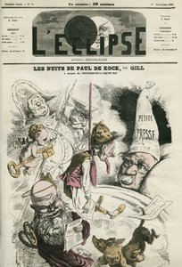 Paul de Kock (1793-1871) escritor popular francés. Portada en “L