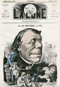 Retrato del Doctor Ricord, médico francés