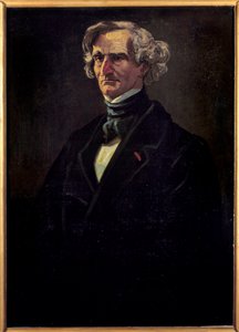 Retrato de Hector Berlioz (1803-1869), compositor francés