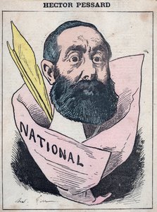 Retrato de Hector Pessard, periodista francés y propietario del periódico 