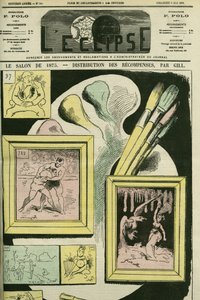 Salón de 1875. Portada en "L