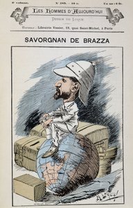 Savorgnan de Brazza - por Gill, en “Today