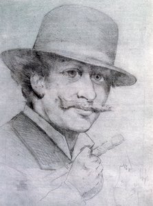 Autorretrato de André Gill, 1883, 1927 de Andre Gill