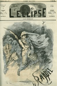 El Recordatorio, ilustración de la canción de Paul Mahalin (1838-1899). Portada en "L