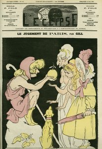 El juicio de París, que elige la República sobre el Imperio y la Monarquía. Portada en 