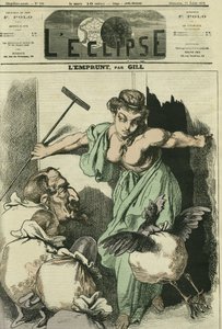 El préstamo, la República debe pedir prestados 3 mil millones para pagar la deuda de guerra a Prusia. Portada en "L