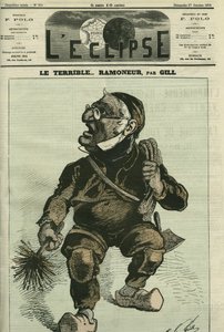La terrible chimenea, Adolphe Thiers (1797-1877), historiador y estadista francés. Portada en 