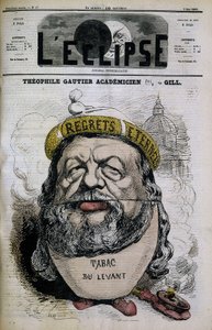 Théophile Gautier - por Gill, en "L