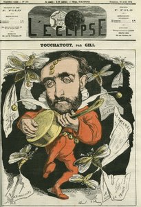 Touchatout, autor de "Histoire de France tintamarresque" y "Trombinoscope". Portada en "L