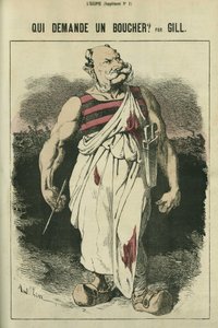 ¿Quién pide un carnicero?, caricatura de Guillermo I de Alemania (1797-1888), ganador de la Guerra de 1870. en “L