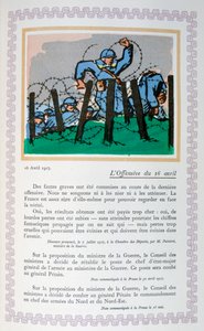 La 2ª Batalla del Aisne, 16 de abril de 1917