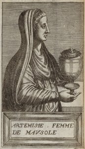Artemisia II de Caria de Andre Thevet
