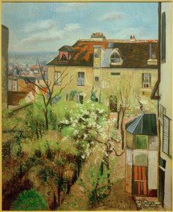 El jardín de la casa de Utrillo de Andre Utter