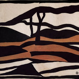 Paisaje desértico abstracto de André Viana
