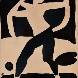 Figura abstracta dinámica de André Viana