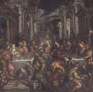 La boda en Caná de Andrea Vicentino