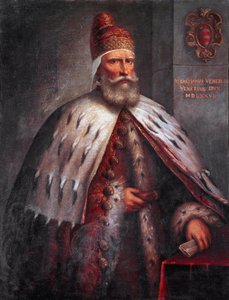 Retrato del Dogo Sebastiano Venier de Andrea Vicentino