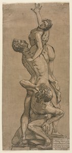 El rapto de una mujer sabina de Andrea Andreani