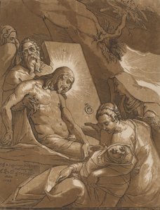 El entierro, 1585 de Andrea Andreani