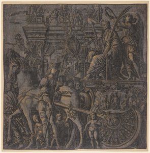 The Triumph of Julius Caesar: Caesar Triumphant de Andrea Andreani