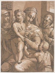 Virgen y Niño con San Juan, Santa Catalina de Siena y San Francisco