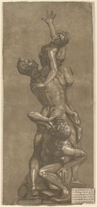 El Rapto de una Sabina de Andrea Andreani after Giovanni Bologna