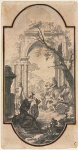 Arco Triunfal y Figuras, primera mitad de 1700s
