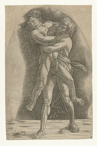 Hércules lucha con Antaeus
