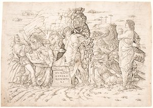 El entierro de Andrea Mantegna