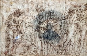Santiago llevado al martirio de Andrea Mantegna