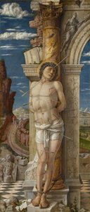Alemán: Hl. Sebastian San Sebastián de Andrea Mantegna