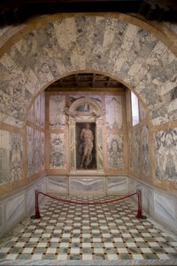 San Sebastián, c.1490 de Andrea Mantegna