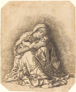 La Virgen y el Niño de Andrea Mantegna