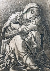 La Virgen y el Niño de Andrea Mantegna