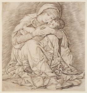 La Virgen y el Niño de Andrea Mantegna