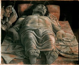 El Cristo muerto de Andrea Mantegna
