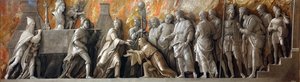 La introducción del culto a Cibeles en Roma de Andrea Mantegna