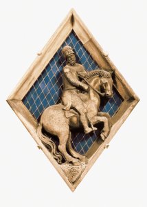 Marte, escultura en bajo relieve por Andrea Pisano de Andrea Pisano