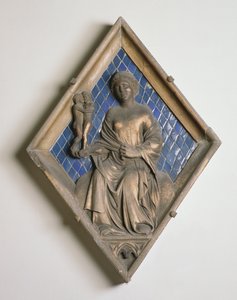 Venus, relieve de azulejo del Campanile de Andrea Pisano