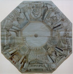 Diseño de techo de Andrea Pozzo