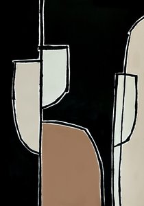 Abstracto de líneas limpias