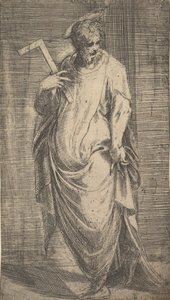 San Jacobo Menor de Cristo y los Apóstoles, ca. 1548-50 de Andrea Schiavone