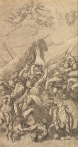 El rapto de Helena, 1547 de Andrea Schiavone