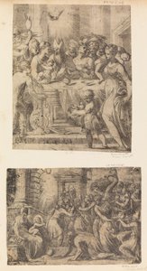 La adoración de los Magos, ca. 1542-46 de Andrea Schiavone