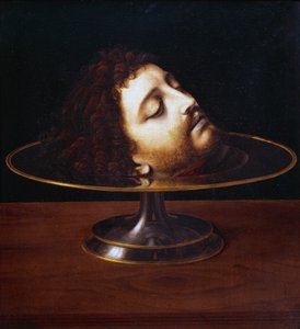 La cabeza de San Juan Bautista de Andrea Solario