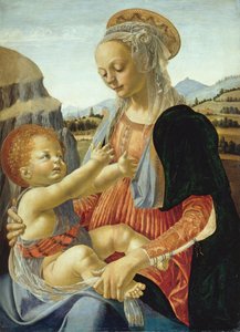 La Virgen y el Niño de Andrea Verrocchio