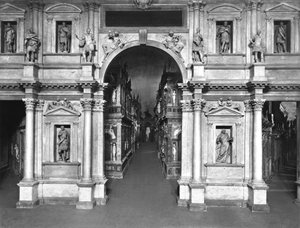 Interior del Teatro de Andrea Palladio