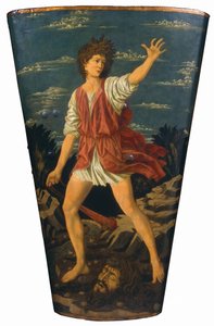 David con la cabeza de Goliat de Andrea del Castagno