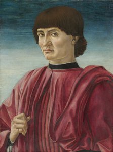 Retrato de un hombre, c.1450 de Andrea del Castagno