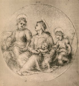 Sagrada Familia con el Niño San Juan de Andrea del Sarto